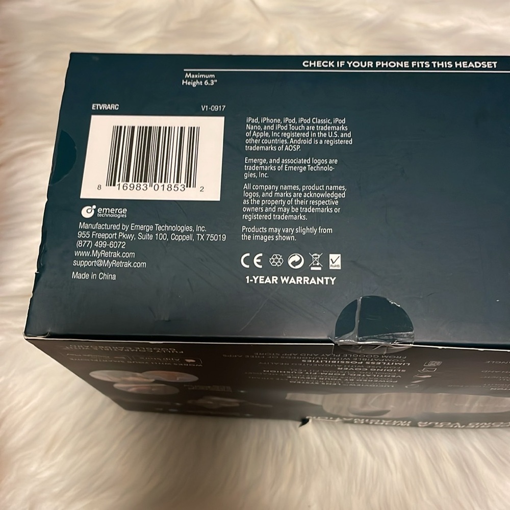 NEW ARCADIA Virtual Reality Headset - Picture 3 of 3